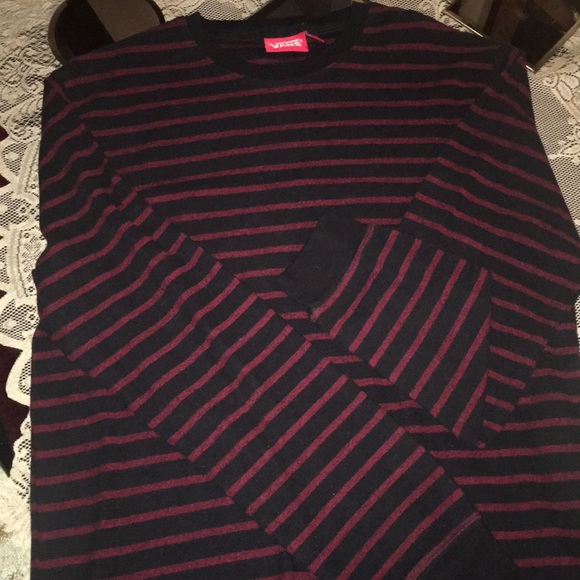 red and black vans shirt